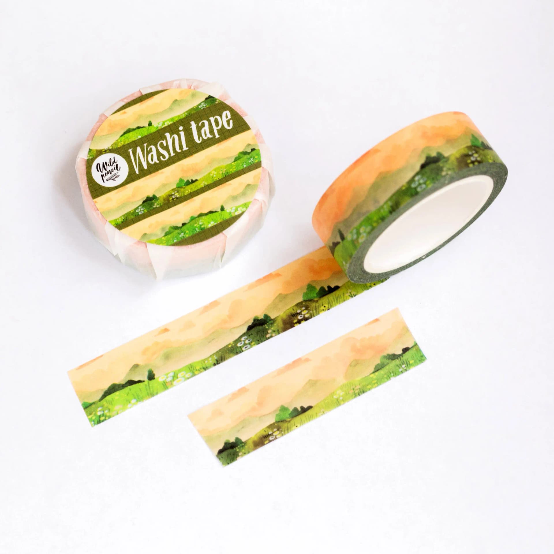 Washi Tape - Sunset sticker